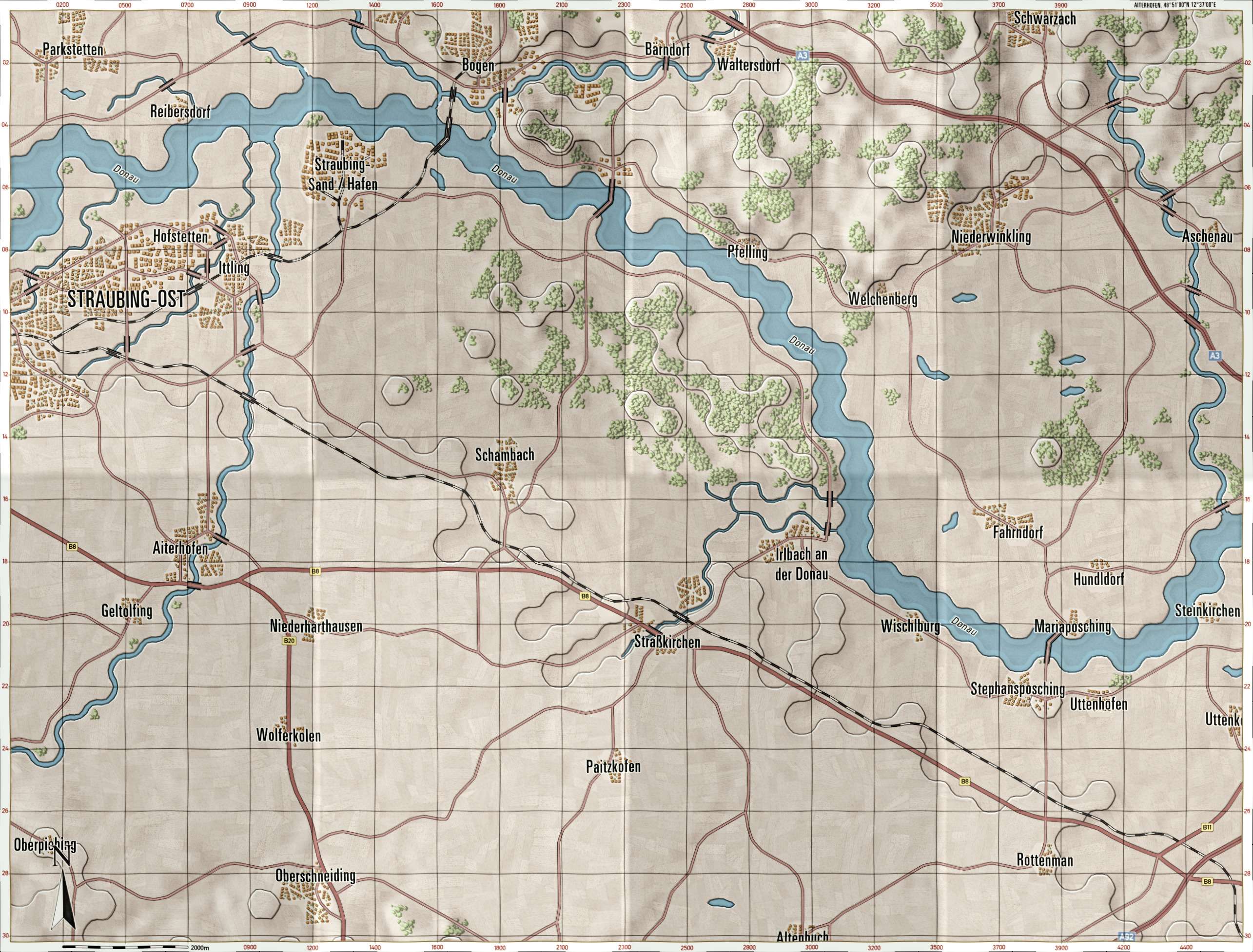 Aiterhofen Briefing Map
