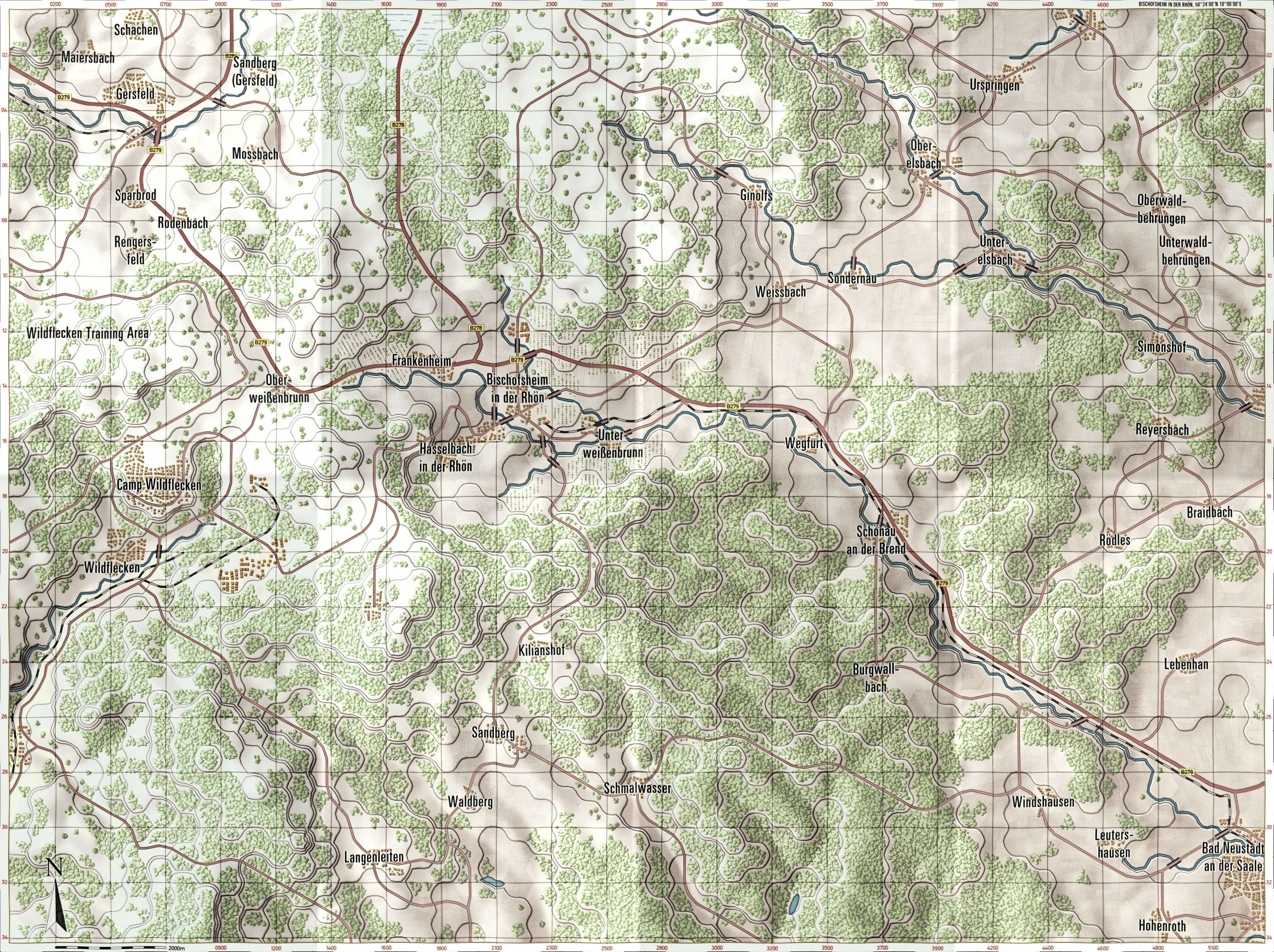 Bischofsheim Briefing Map