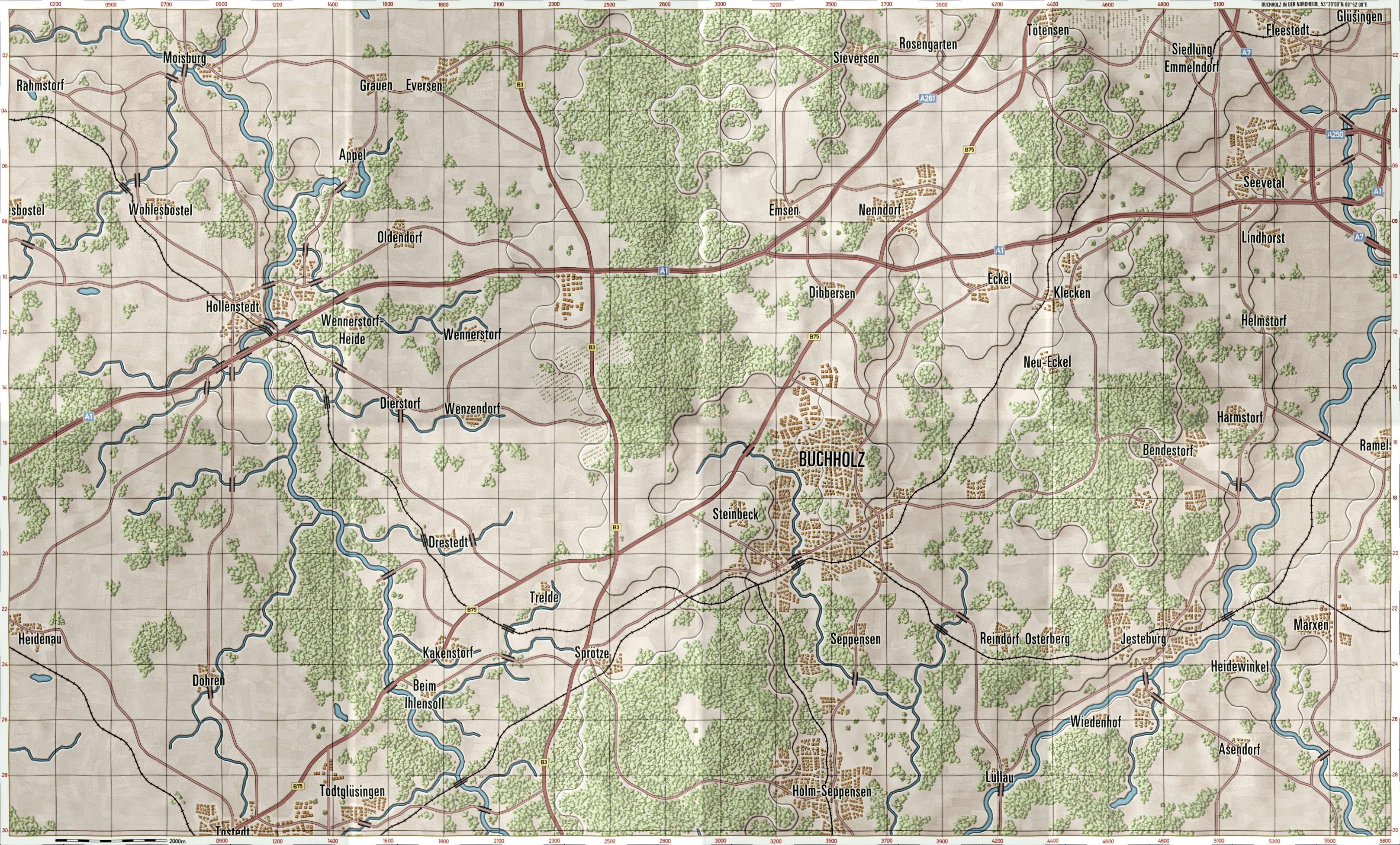 Buchholz Briefing Map