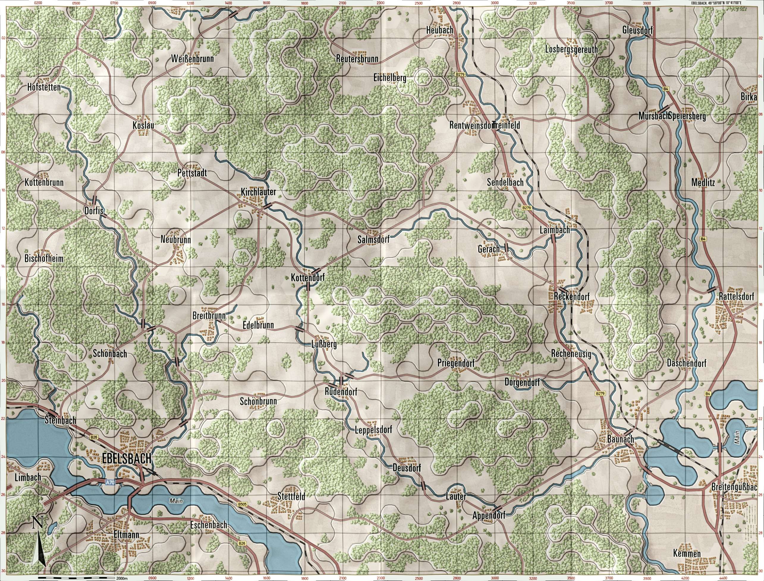 Ebelsbach Briefing Map