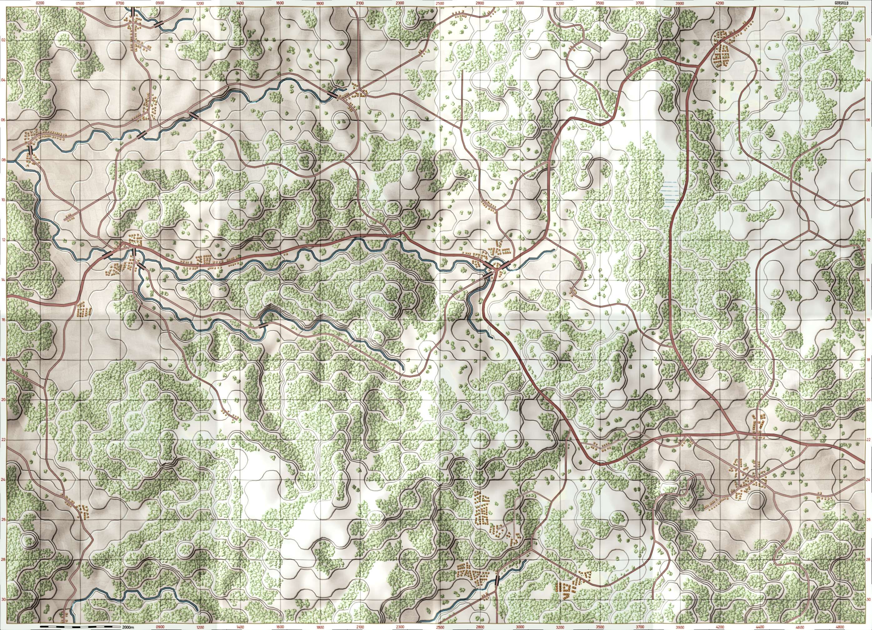 Gersfeld Briefing Map