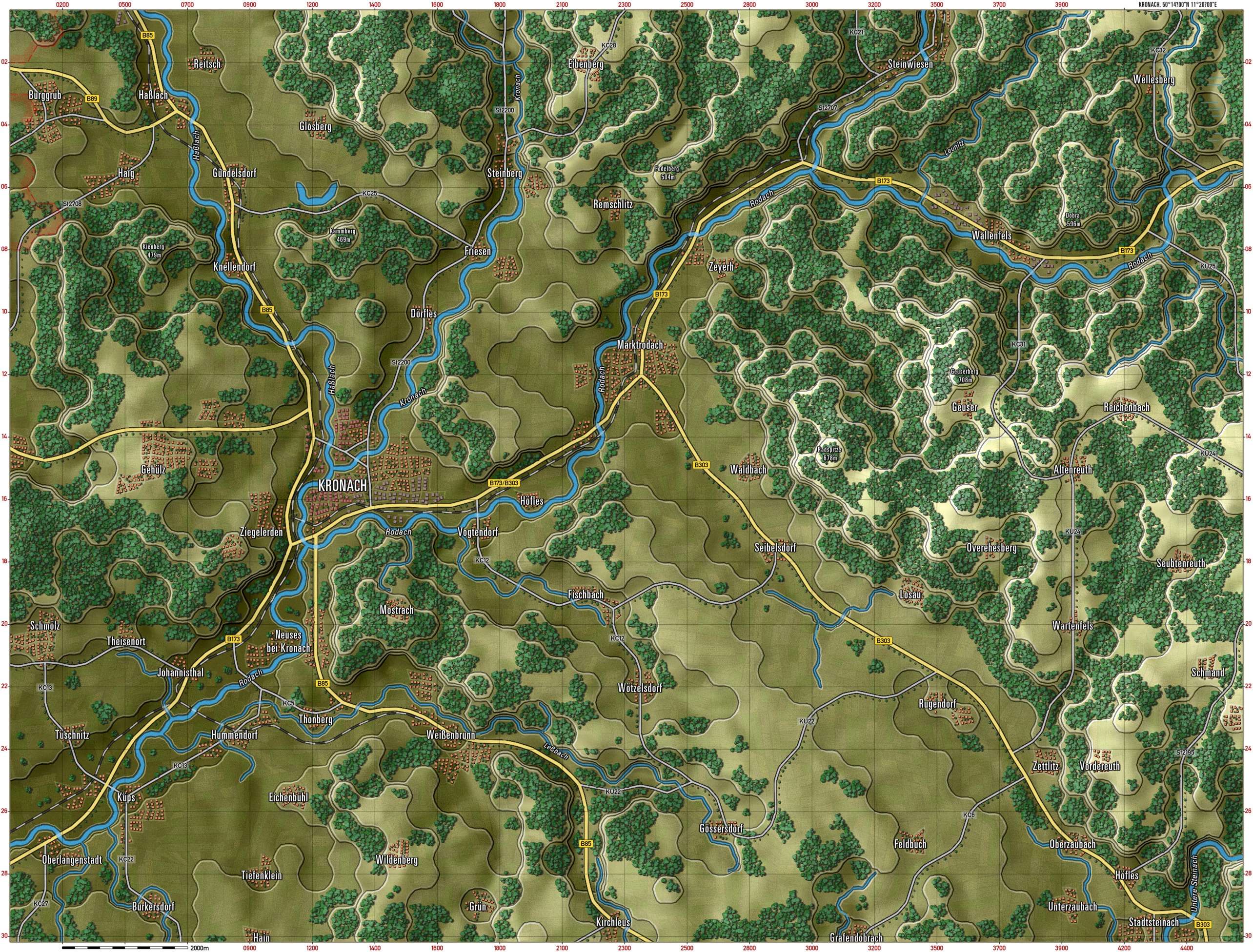 Kronach Gameplay Map