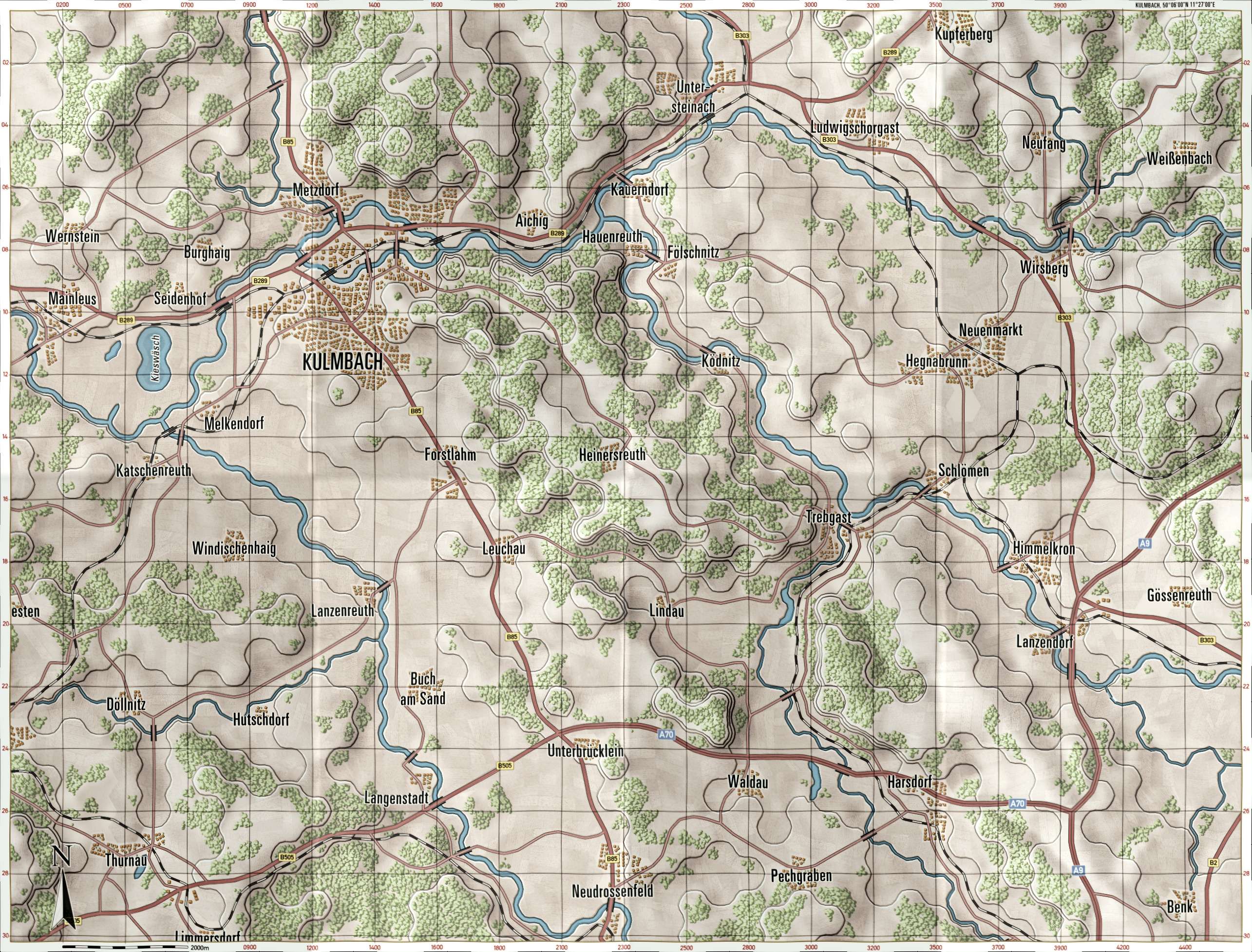Kulmbach Briefing Map