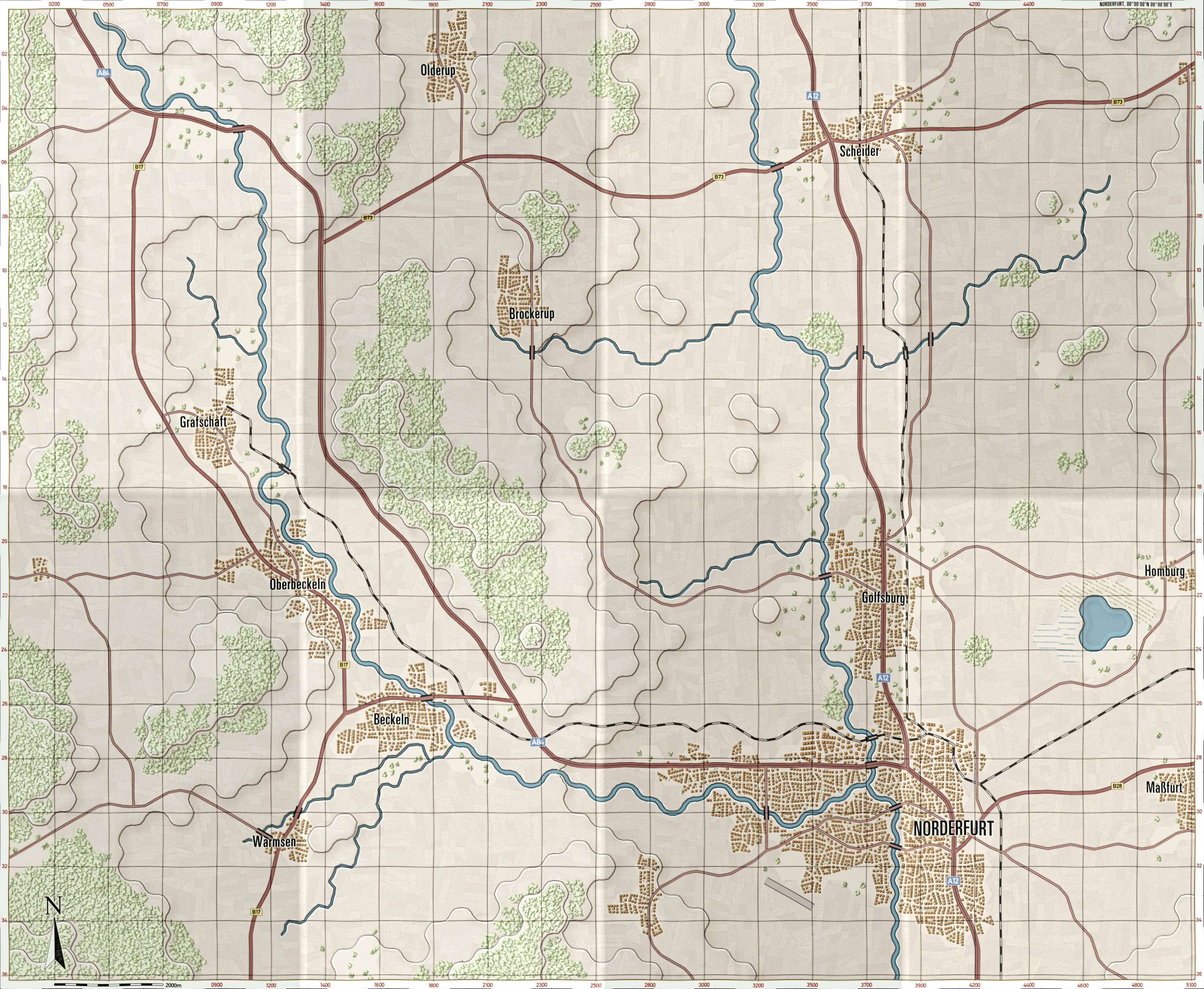 Norderfurt Briefing Map
