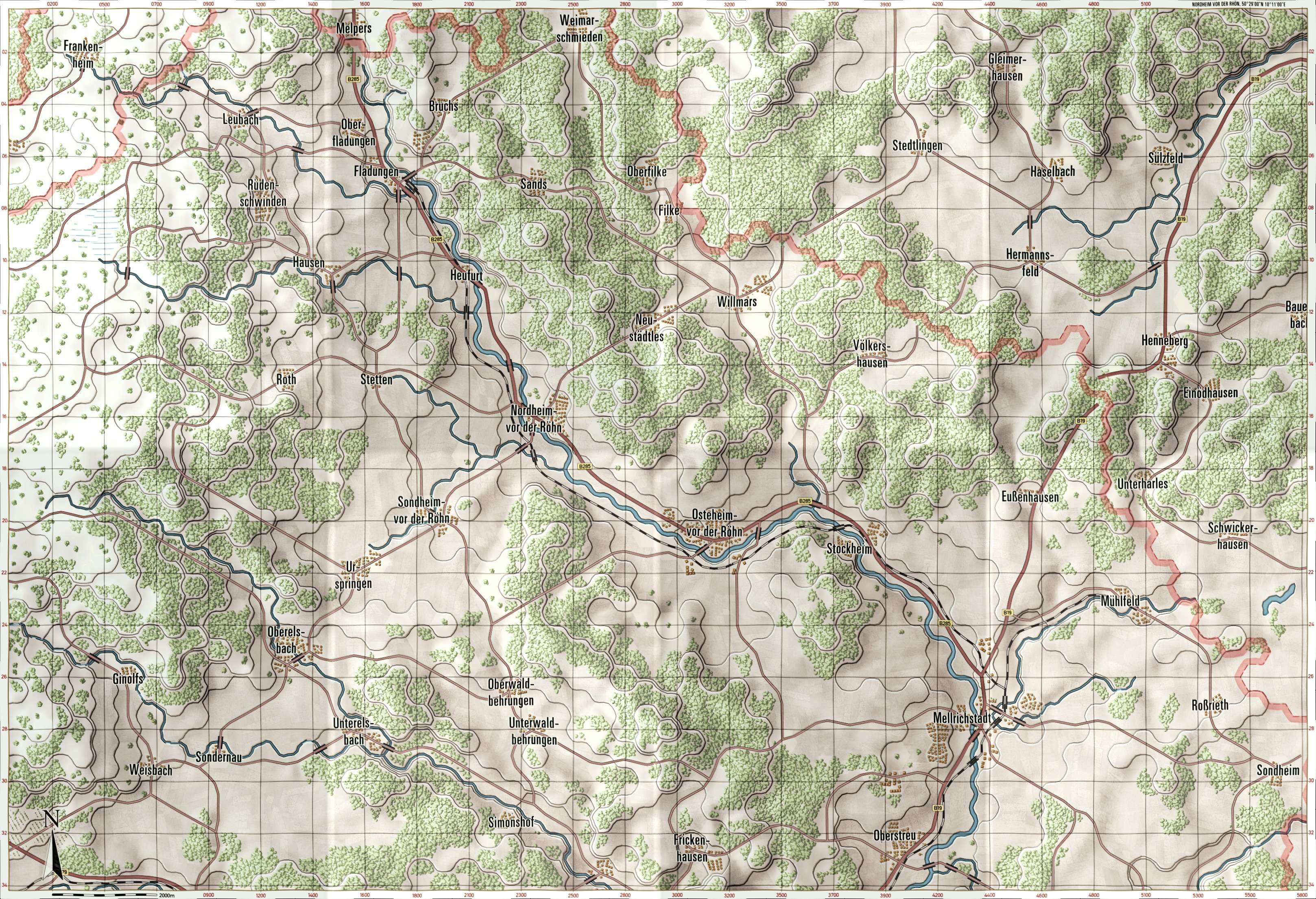 Nordheim Briefing Map