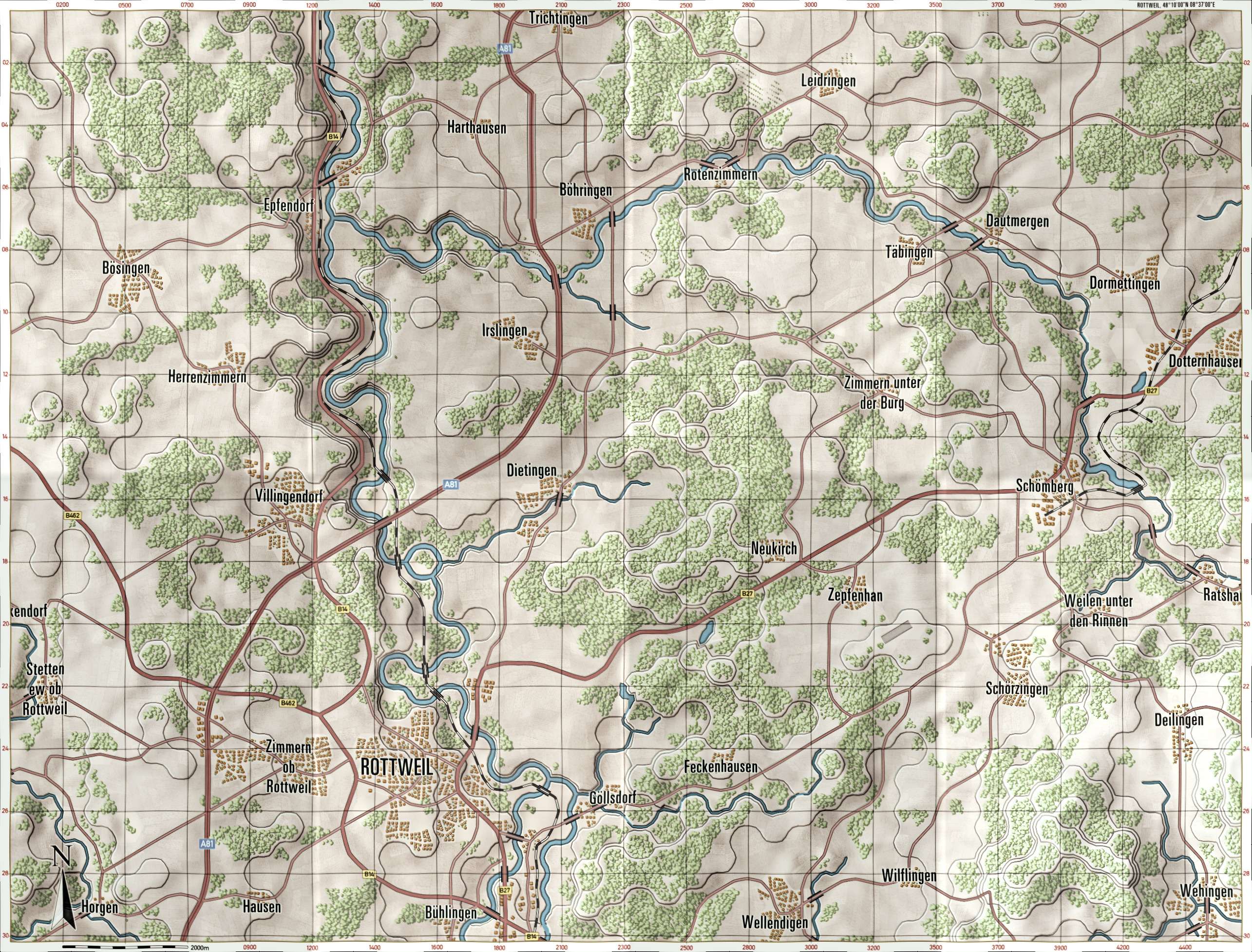 Rottweil Briefing Map