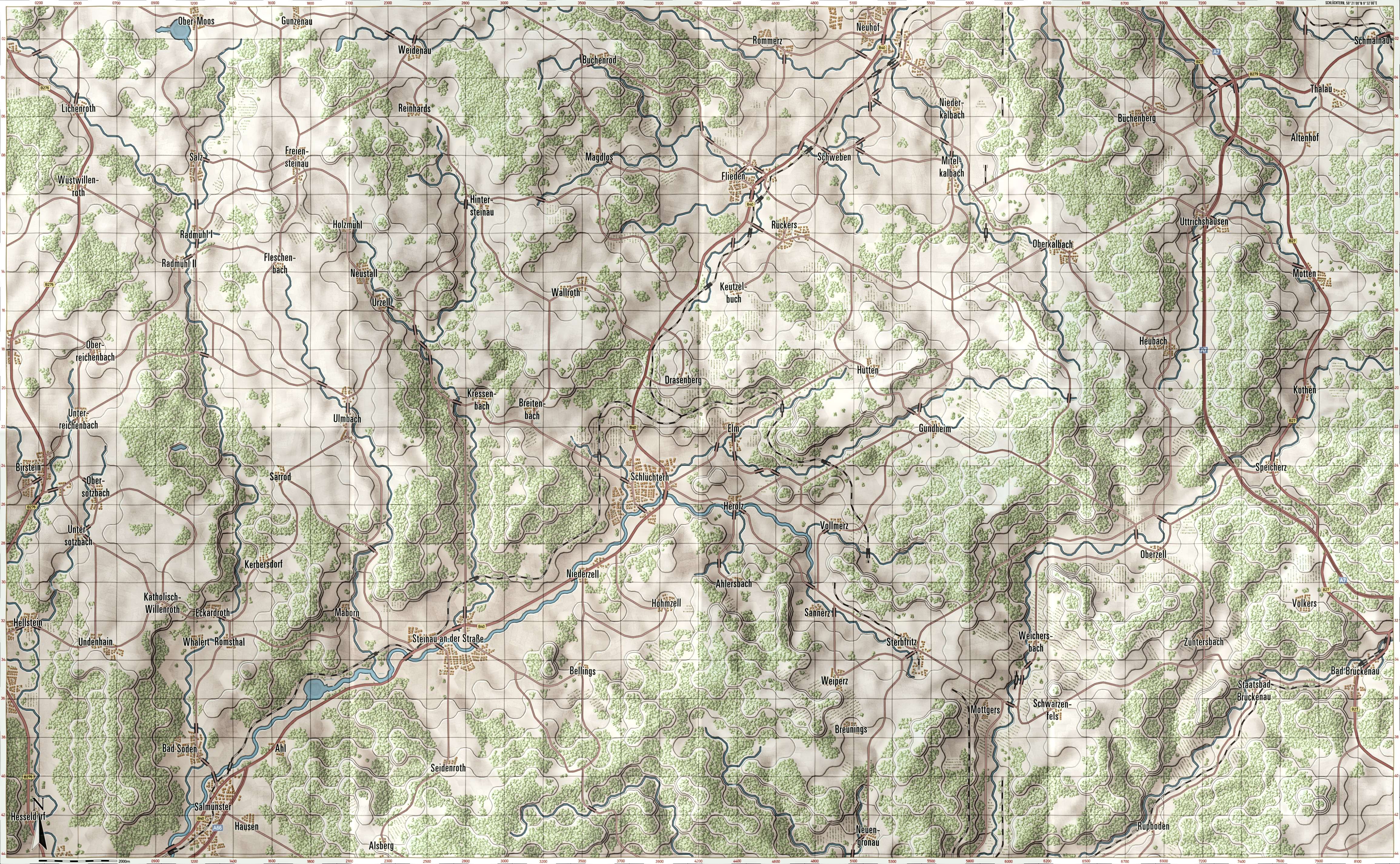 Schluechtern Briefing Map