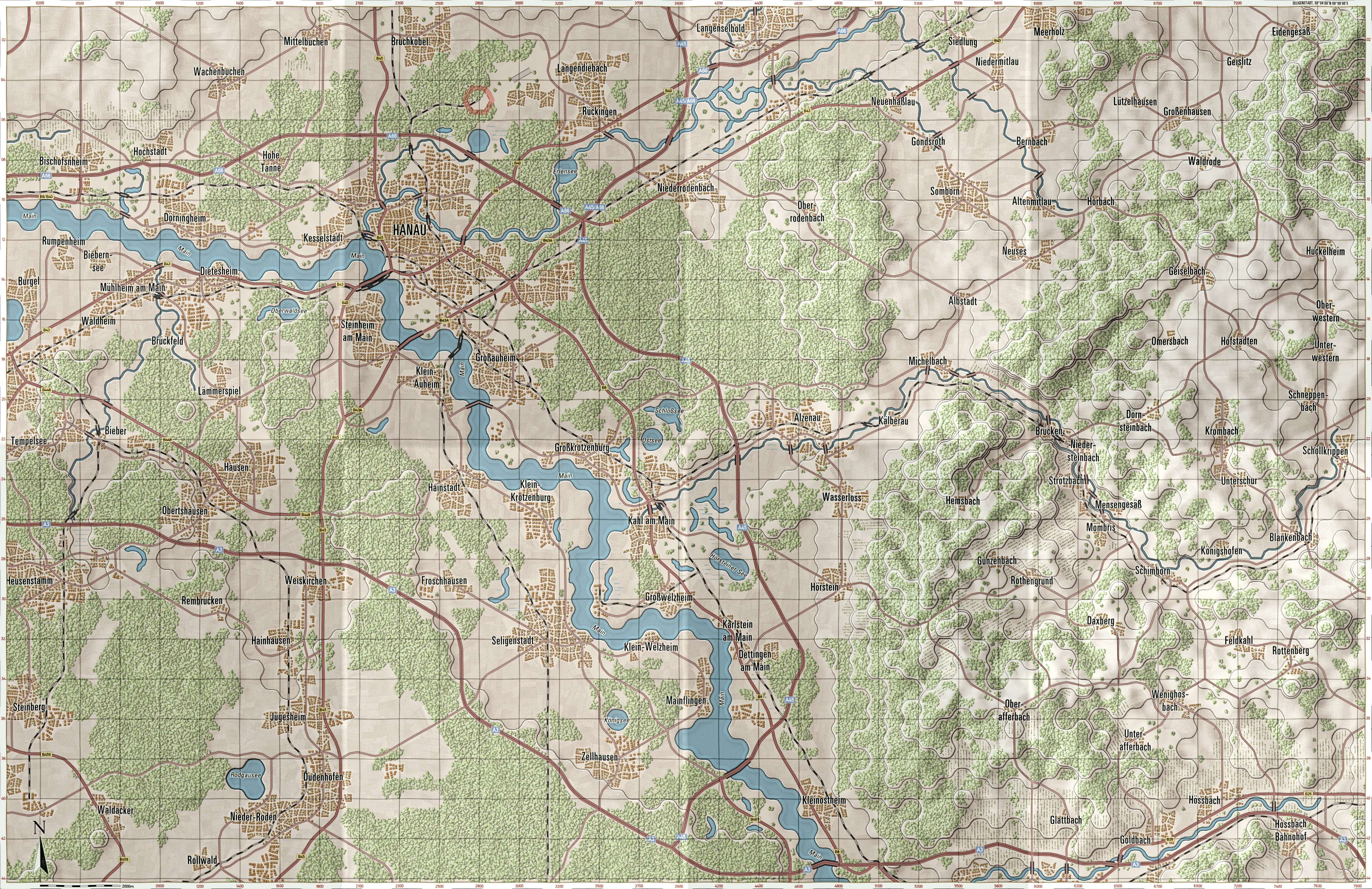 Seligenstadt Briefing Map